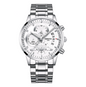 Steel Band Waterproof Quartz Watch For Men