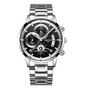Steel Band Waterproof Quartz Watch For Men
