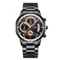 Steel Band Waterproof Quartz Watch For Men